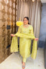 ‘ZUNERA’ Emerald Straight Three Piece Set