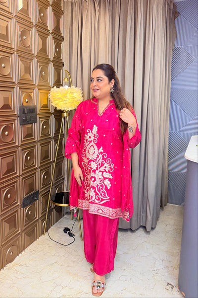 ‘PRIYA’ Banarsi Work Three Piece Set