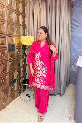 ‘PRIYA’ Banarsi Work Three Piece Set