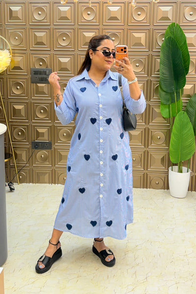 ‘AMOUR’ Long Dress