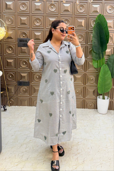 ‘AMOUR’ Long Dress