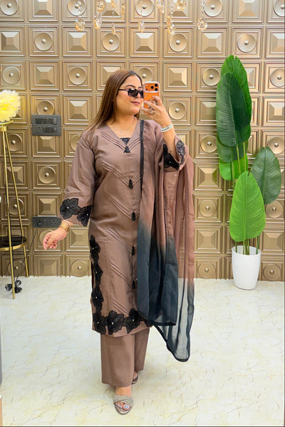 ‘MEHAK’ Three Piece Set