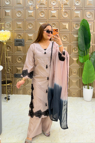 ‘MEHAK’ Three Piece Set