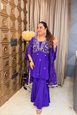 ‘ROHSHAN’ Peplum Style Three Piece Set