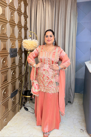 ‘NAYAB’ Hand Work Three Piece Set
