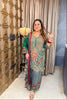 ‘AFROZ’ Pure Crepe Three Piece Set