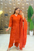 ‘ABROO’ Cutwork Three Piece Set