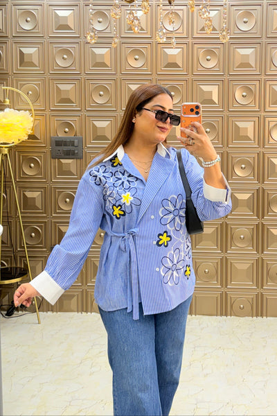 ‘RURU Wrap Style Shirts