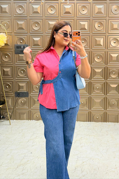 ‘SAVANAH’ Wrap Style Shirts