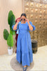 ‘BLUEBELL’ Cotton Long Dress