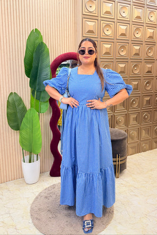‘BLUEBELL’ Cotton Long Dress