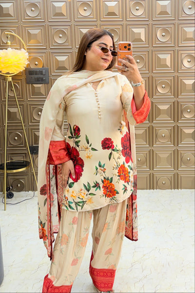 ‘ZOYA’ Farshi Three Piece Set