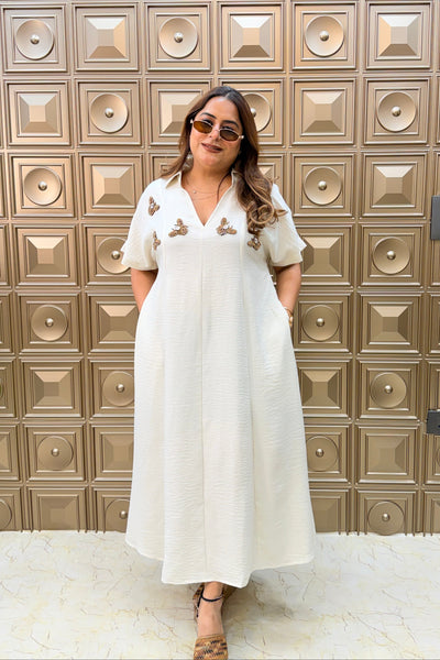 ‘BUZZELLE’ Honey Bee Long Dress