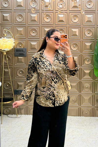 ‘ROMA’ Animal Print Shirts