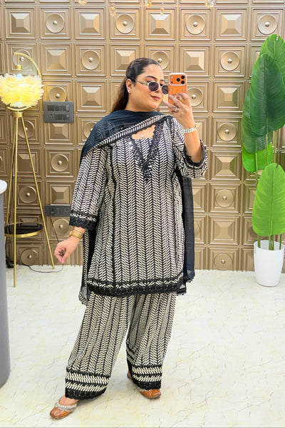 ‘RAIKA’ Farshi Three Piece Set