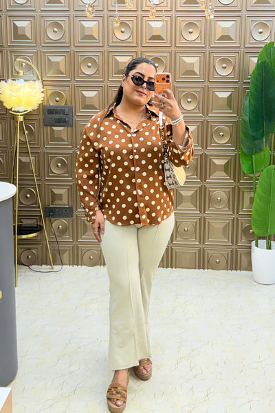‘SOPHIE’ Polka Dots Shirt