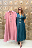 ‘CHARM’ Brooch Long Dress