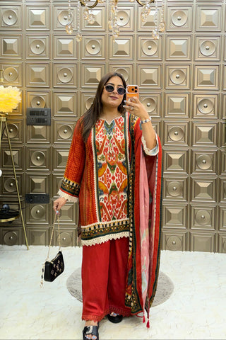 'RANGREZ' Three Piece Set