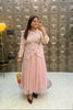 'FELISIA' Net Long Dress