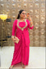 ‘RUHANIYAT’ Cowl Skirt Three Piece Set