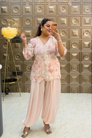 ‘CROMO’ Ballon Pants/Crochet Two Piece Set