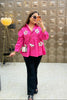 ‘FLOWRA CHARM’ 3D Flower Cotton Shirts