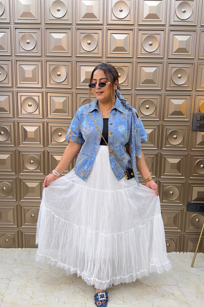 ‘NOVA’ Skirt and Jacket Set