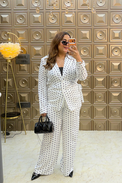 ‘TIMELESS’ Polka Print Coordset