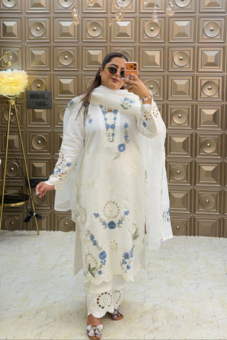 'EBA 2.0' Cutwork Pakistani Suit