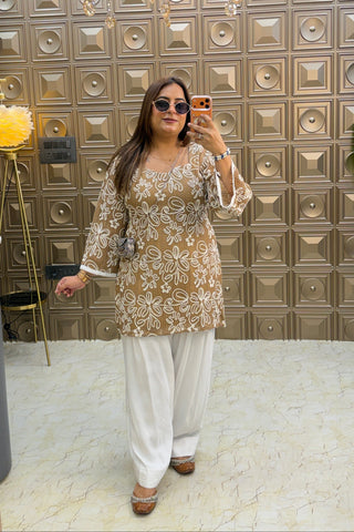 'ELLA' Dori Work Farshi Co–ordset
