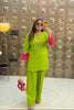 'ANVI' Lace and Stone Work Two Piece Set