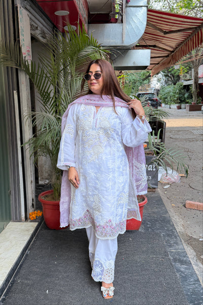 'FALAK' Pakistani Three Piece Set