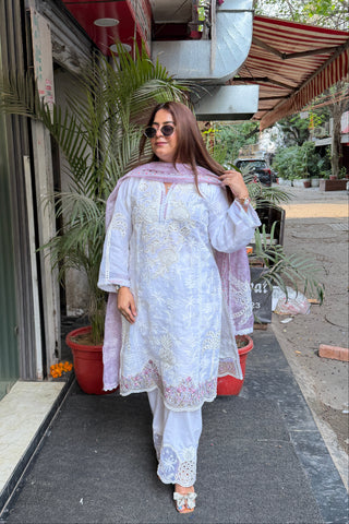 'FALAK' Pakistani Three Piece Set