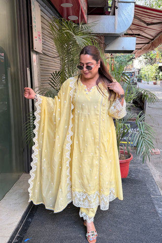 'AFREEN' Three Piece Anarkali