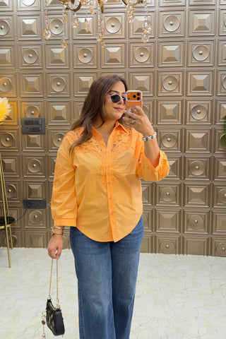 'CRUSH' Schiffli Work Shirts