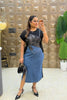 ‘CITY CHIC’ Cotton Denim Dress