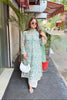 'SIDRA' Schiffli Straight Three Piece Set