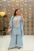 ‘NOORZA’ Kaftan Three Piece Set
