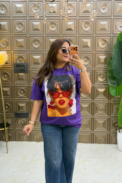 'MIA' Girl Sticker Tee