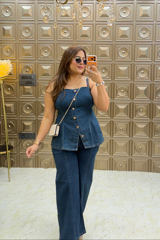 'RAYS' Denim Co–ordset