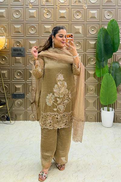 ‘NAYYAR’ Handwork Three Piece Set