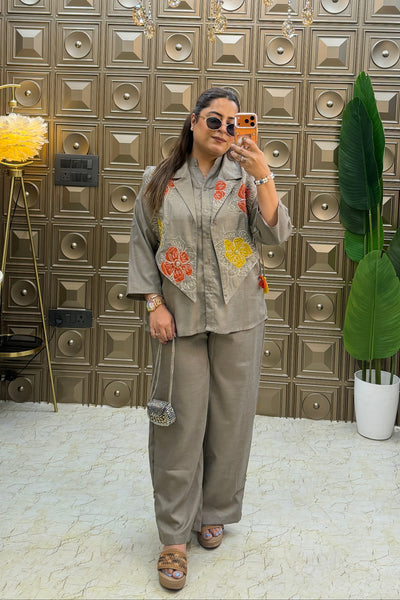 'BAANI' Three Piece Co-ordset