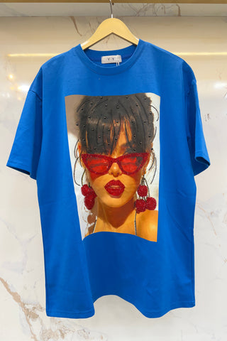 'MIA' Girl Sticker Tee