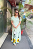 'SUNFLARE' Long Length Dress