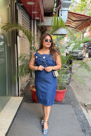 'DENBE' Short Denim Dress