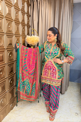 ‘RANGMAHAL’ Three Piece Set