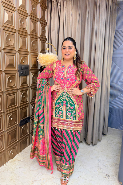 ‘RANGMAHAL’ Three Piece Set