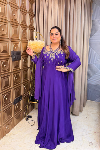 ‘JASHNBAHAR’ Anarkali Three Piece Set