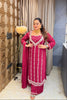 ‘ZARIKA’ Hand Work Three Piece Set