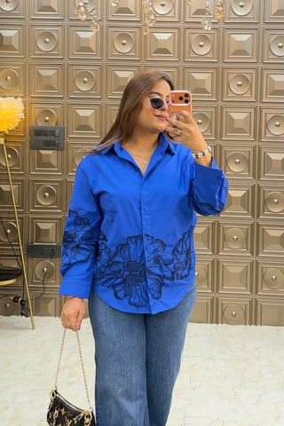 'ROSELIN' Thread Work Shirts